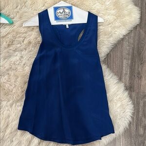 Joie Blue Racerback Sleeveless Women's Top Size XS